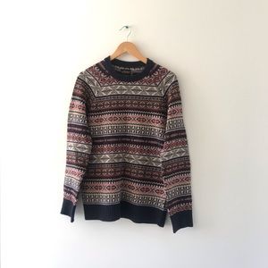 UO Fairisle Wool Sweater
